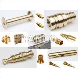 Golden Precision Brass Turned Components