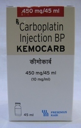 Paraplatin - Glass Vial, 450 Mg/45 Ml Injection | Cancer Treatment, Ovarian Carcinoma, Lung Cancer, IV Therapy
