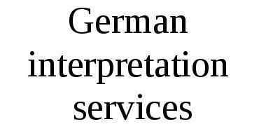 German Interpretation Services
