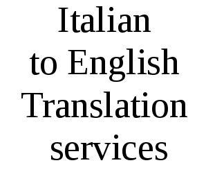 English Translation Services
