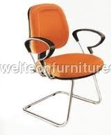 Cushioned Low back visitor chair By WELTECH ENGINEERS PVT. LTD.