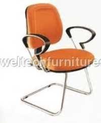 Cushioned Low back visitor chair
