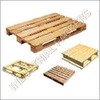 Pine wooden pallet