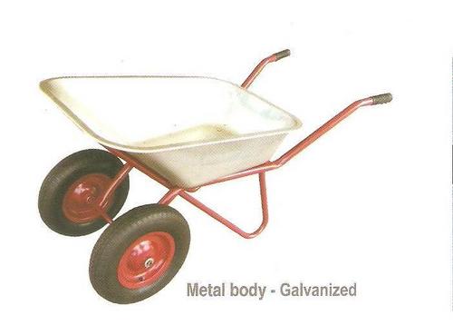 G.I. Double Wheel Barrow