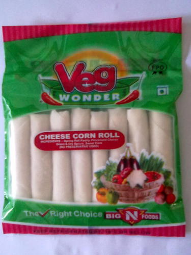 Ready to Eat Cheese Corn Rolls