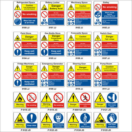 Spce Identification Sign