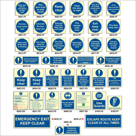 Mandatory Signs