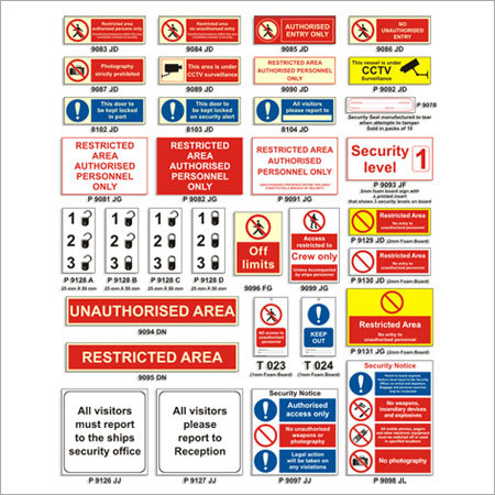 ISPS Code Signs