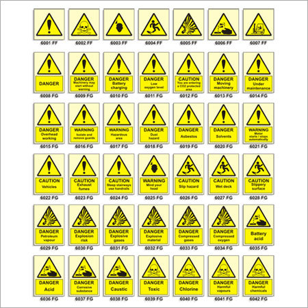 Hazardous Signs - Hazardous Signs Manufacturer & Supplier, Pune, India