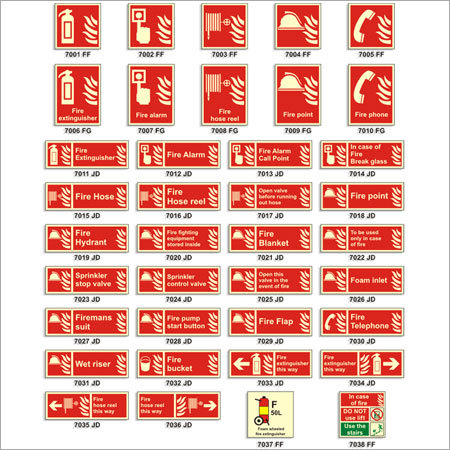 Fire Equipment Signs