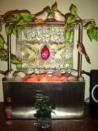 Multicolor Glass Water Curtain