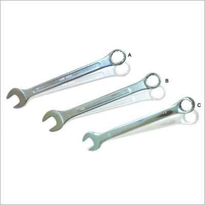 Key - Alloy Steel, Multiple Sizes, Chrome Plated | Durable, Corrosion Resistant, Ergonomic Handle, High Torque Open End