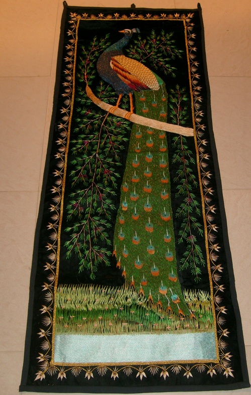 Decorative Silk Tapestry