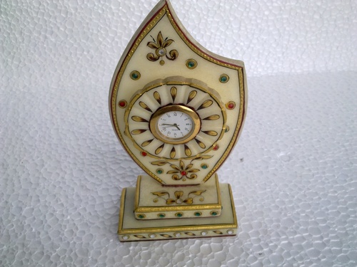 8' marble trophy clock