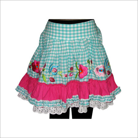 Baby Check Skirt