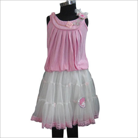Pink Net Skirt N TShirt