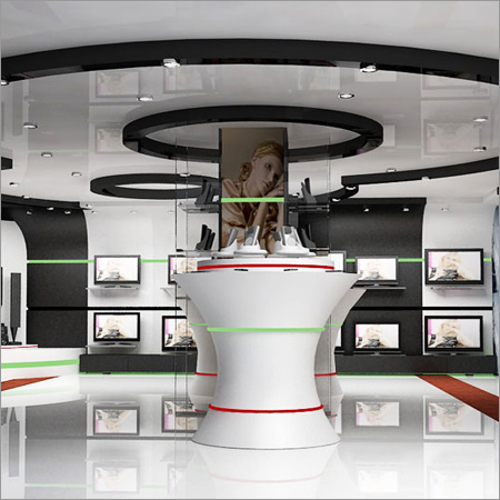 Showroom Interiors Designing