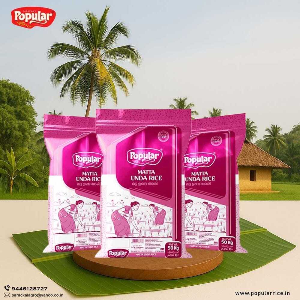 Matta Rice - Medium, Red, Slender | Hygienically Packed, Rich Taste, Quick Cooking Time, High Nutritional Value