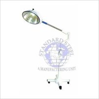 Mobile Ot Light - Stainless Steel, 20 Dia Dome Size | Power Efficient, Sturdy Design, Heat Absorbing Filter Glass, Standby Bulb