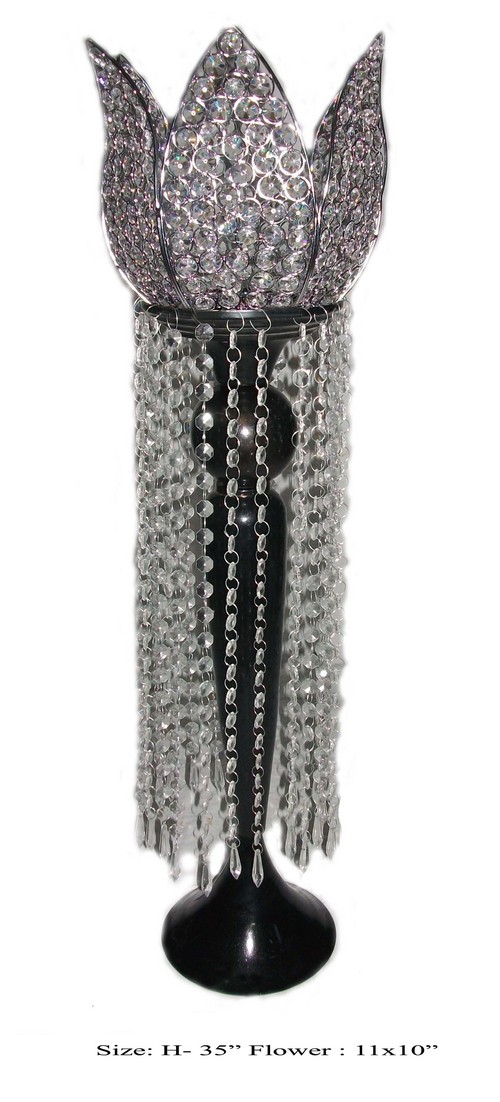 Black Chandelier Table Top