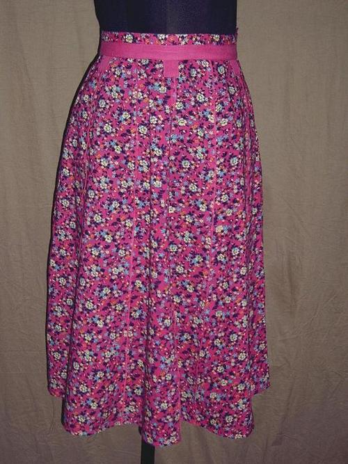 100% Cotton P/L Woven Ladies Print Long Skirt