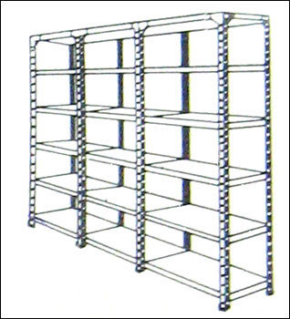 joint slotted angle rack