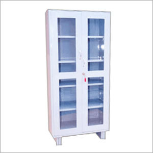 Glass Door Steel Cupboard