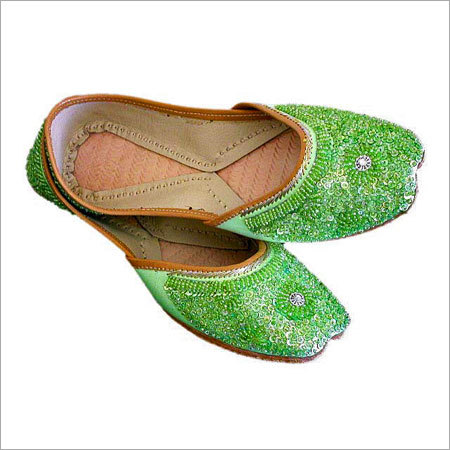 Designer Green Ladies Sandals