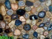 Semiprecious Agate Stone Slabs For Counter Tops