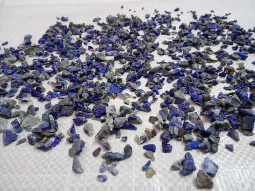 Water Washed Of Semi- Precious Blue Lapis Lazuli Crushed Stone Chips