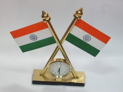 Double Flag With Watch