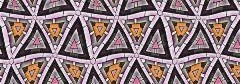 Digital Print Abstract Silk-Wool Scarf