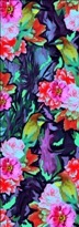 Digital Print Floral Silk-Wool Scarf