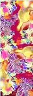 Digital Print Floral Silk-Wool Scarf