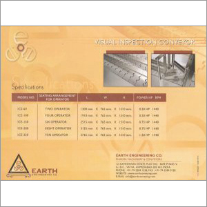 Visual Inspection Conveyor