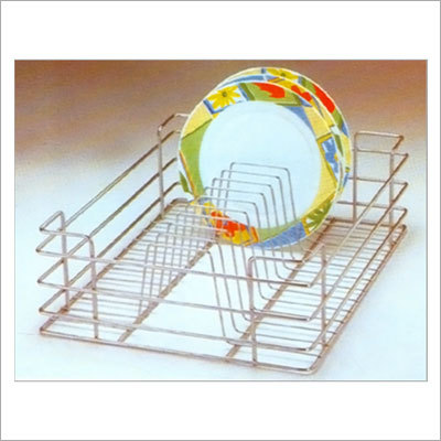 Multi Purpose Baskets - Steel Wire, Variable Size, Silver | Versatile Design, Clip-On Installation, Durable, Space Saving