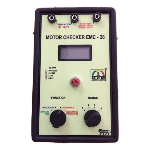 MC-38D Digital Motor Checker - Metravi Instruments