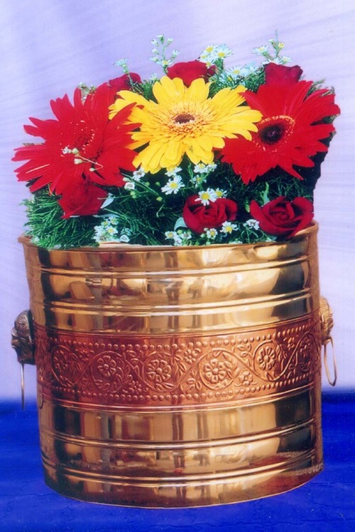 BRASS PLANTER