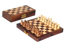 Wooden Chess Set Folding