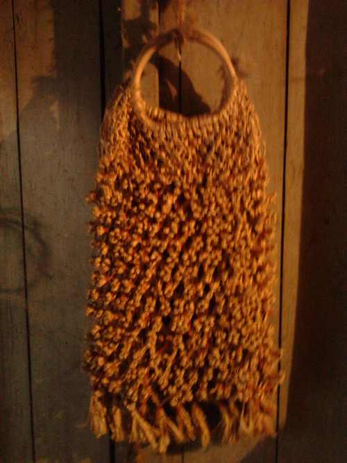 Jute pine apple bag