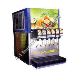 Manual 6 Valve Soda Fountain Machine