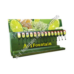 Manual 14 Valve Soda Fountain Machine