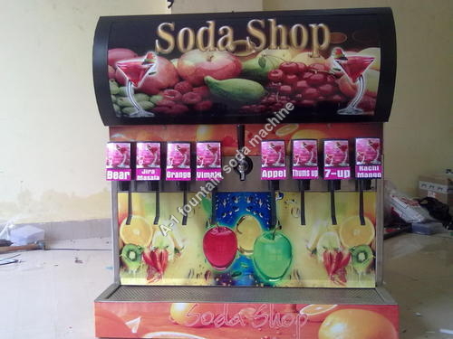 Manual 8+1 Soda Making Machine