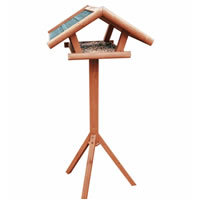 WODDEN BIRD HOUSE