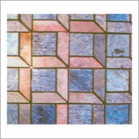 Marble Checkered Floor Tile