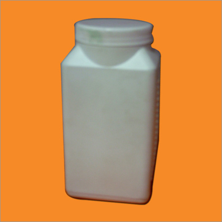 White Capsule Container