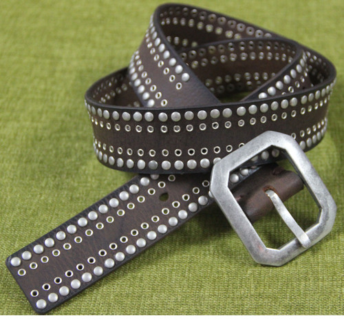 Beaded Leather Belts