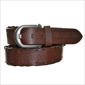 Mens Brown Leather Belts