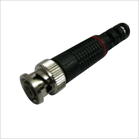 BNC Connector - Brass & Plastic, Various Sizes Available | Durable Black & Silver Finish, Optimal Tensile Strength, Corrosion & Abrasion Resistant