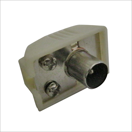 RF Box Plug - Durable Corrosion-Resistant Design | 12V Rated Voltage White & Silver Finish Optimal Tensile Strength